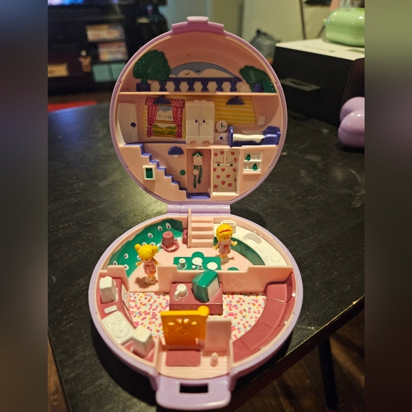 RARE Vintage 1989 Polly Pocket Studio COMPLETE